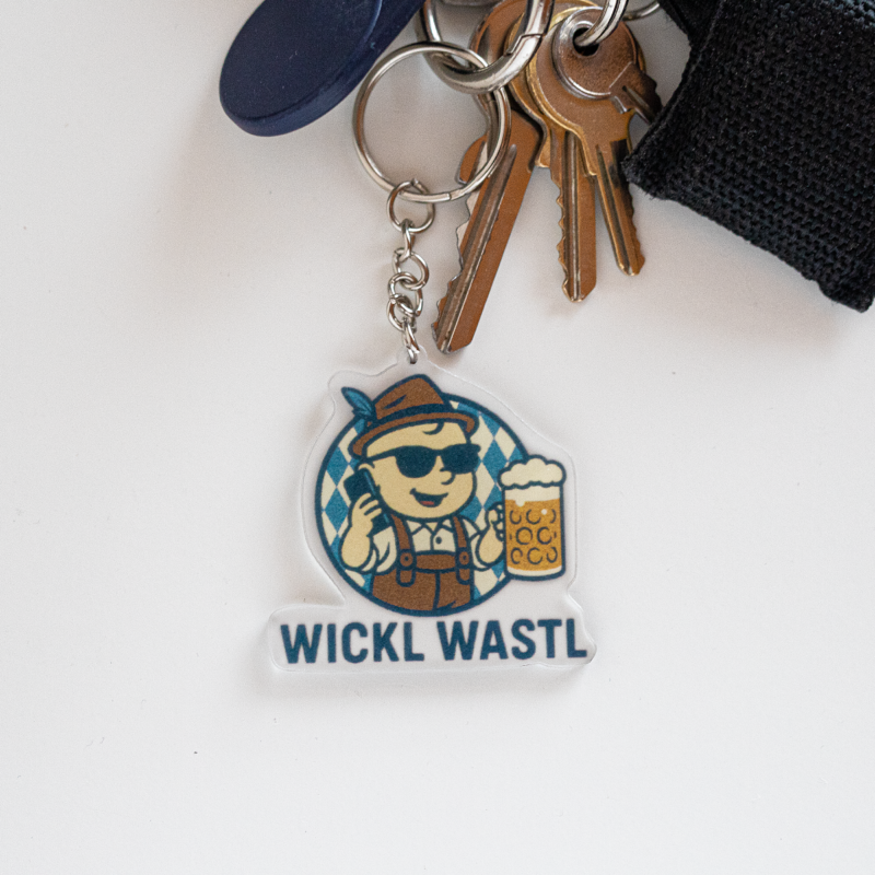 Wickl Wastl - Schlüsselanhänger (Standard - Transparent)