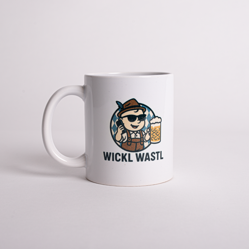 Wickl Wastl - Tasse (Standart - Weiß) – Bild 2